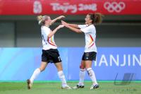 FUSSBALL  Olympia 2008   Vorrunde  Frauen  Nord Korea