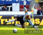 Fussball: Deutschland - Ungarn, KAHN ohne Chance