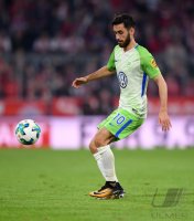 Fussball 1. Bundesliga Saison 17/18: FC Bayern Muenchen - VfL Wolfsburg