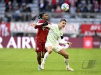 Fussball 1. Bundesliga Saison 21/22: FC Bayern Muenchen - SpVgg Greuther Fuerth