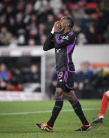 Fussball 1. Bundesliga 23/24: SC Freiburg - FC Bayern Muenchen