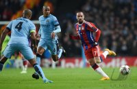 Fussball CHL  Saison 2014/2015: FC Bayern Muenchen - Manchester City