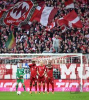 Fussball 1. Bundesliga Saison 15/16: FC Bayern Muenchen - SV Darmstadt 98