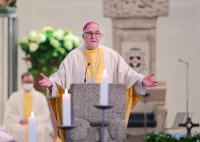 Ostermesse 2022 im Rotternburger Dom St. Martin: Bischof Dr. Gebhard Fuerst