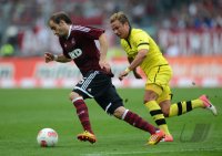 Fussball 1. Bundesliga, Saison 2012/2013: 1. FC Nuernberg - Borussia Dortmund