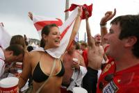 Fussball WM 2006: England - Ecuador