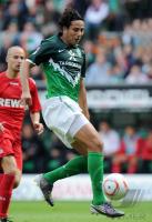 Fussball: 1. Bundesliga Saison 2010/2011: SV Werder Bremen, Claudio PIZARRO Einzelaktion