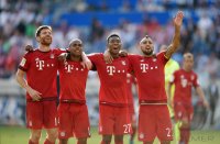 Fussball 1. Bundesliga Saison 15/16: TSG 1899 Hoffenheim - FC Bayern Muenchen
