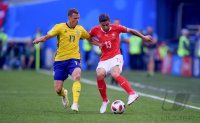 FUSSBALL WM 2018 Achtelfinale: Schweden - Schweiz