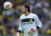 Fussball 1. Bundesliga : Torwart Roman Weidenfeller (Borussia Dortmund)