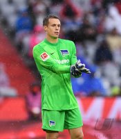 Fussball 1. Bundesliga Saison 21/22: FC Bayern Muenchen -  Hertha BSC Berlin
