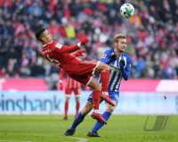 Fussball  1.Bundesliga   Saison 17/18: FC Bayern Muenchen -  Hertha BSC Berlin