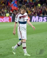 Fussball CHL 14/15 Halbfinale: Enttaeuschung FC Bayern Muenchen