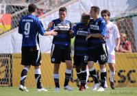 Fussball DFB Pokal:  SpVgg Unterhaching - Arminia Bielefeld