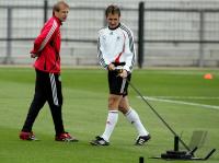 Fussball  WM 2006: Training Deutschland
