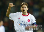 Fussball Bundesliga: FCN, LARSEN Gestik