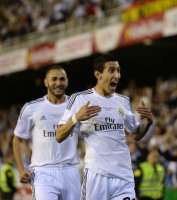 FUSSBALL International COPA DEL REY 13/14:  JUBEL Angel Di Maria (Real Madrid)