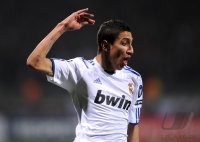 Fussball CHL  Saison 2010/2011: Angel Di Maria (Real Madrid)