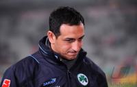 Fussball DFB Pokal : Manager Rachid Azzouzi (Fuerth)