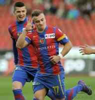 FUSSBALL INTERNATIONAL  AXPO Super League 11/12: JUBEL Xherdan Shaqiri  (FC Basel)