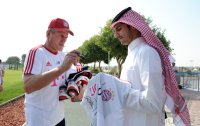 Fussball 1. Bundesliga 11/12: FC Bayern Muenchen in Doha