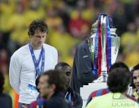 Fussball International: Champions League Finale, Lehmann enttaeuscht