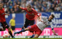 Fussball, 1. Bundesliga Saison 2012/2013: Hamburger SV - Bayer 04 Leverkusen