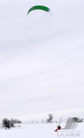 Schmuckbild, Wintersport, Snowkiting am Raichberg bei Albstadt-Onstmettingen