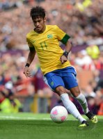 FUSSBALL Olympia 2012 Maenner: Brasilien - Weissrussland