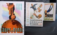 FUSSBALL International  Ausstellung FIFA WM Plakate