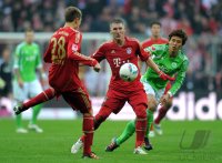 Fussball 1. Bundesliga, Saison 2011/2012:  FC Bayern Muenchen - VfL Wolfsburg