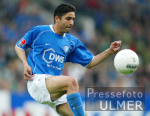 Fussball 1. Bundesliga: Bochum, HASHEMIAN Einzelaktion