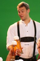 1. Fussball Bundesliga :  Torwart Manuel Neuer (FC Bayern Muenchen)