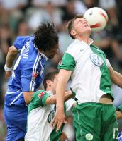 Fussball 1. Bundesliga: VfL Wolfsburg - Schalke 04