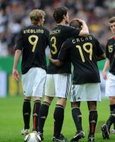 Fussball Deutsche Nationalmannschaft : Arne Friedrich, Cacau (v. li., GER)