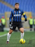 FUSSBALL SERIE A:  Javier Zanetti (Inter Mailand)