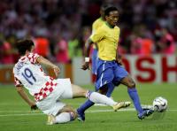 Fussball WM 2006: Brasilien - Kroatien