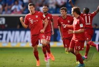 Fussball 1. Bundesliga Saison 15/16: TSG 1899 Hoffenheim - FC Bayern Muenchen
