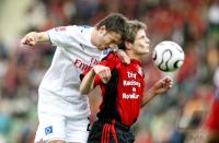 Fussball, 1. Bundesliga: Leverkusen - Hamburg