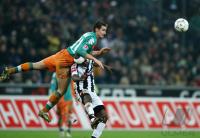 Fussball 1. Bundesliga:Borussia Moenchengladbach - Werder Bremen