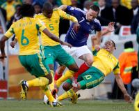 FUSSBALL WM 2010,  VORRUNDE:  Frankreich - Suedafrika