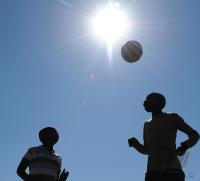 Strassenfussballer in RSA;  FIFA Confed Cup 2009