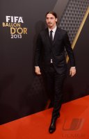 Fussball International  FIFA Ballon d Or 2013: Zlatan Ibrahimovic (Schweden)