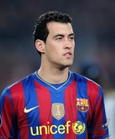 FUSSBALL  International CHL 09/10 :  Sergio Busquets  (Barca)