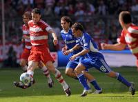 FUSSBALL 1. BUNDESLIGA: FC Bayern Muenchen  - FC Schalke 04
