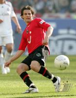 Fussball, 1. Bundesliga: Hannover, HUSZTI Einzelaktion