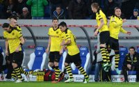 FUSSBALL1. Bundesliga  Saison 2012/2013: TSG 1899 Hoffenheim - Borussia Dortmund