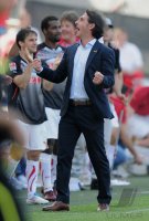 Fussball 1. Bundesliga 10/11 :  JUBEL Trainer Bruno Labbadia (VfB Stuttgart)