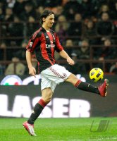 FUSSBALL SERIE A:  Zlatan Ibrahimovic (AC Mailand)