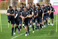 Fussball 1. Bundesliga: Training beim FC Bayern Muenchen